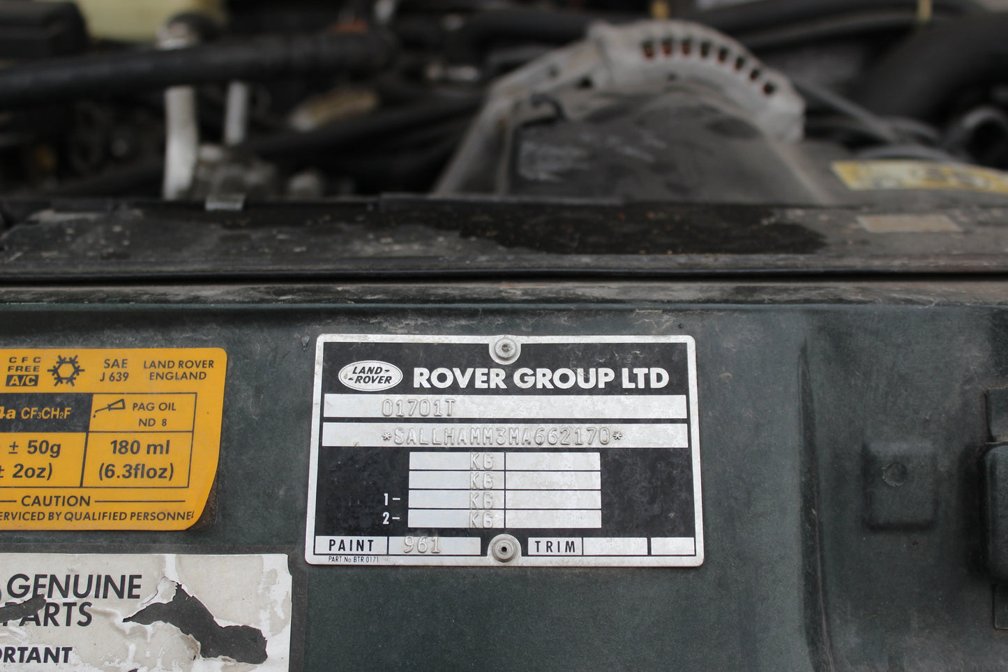 1995 Range Rover Classic - Soft Dash - Live Auction
